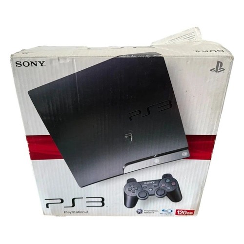 Playstation slim ps3 - slim, 120gb