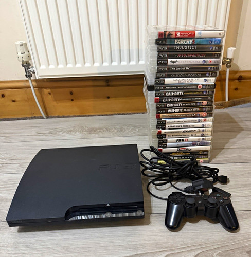 Sony playstation slim 120gb - playstation, 3