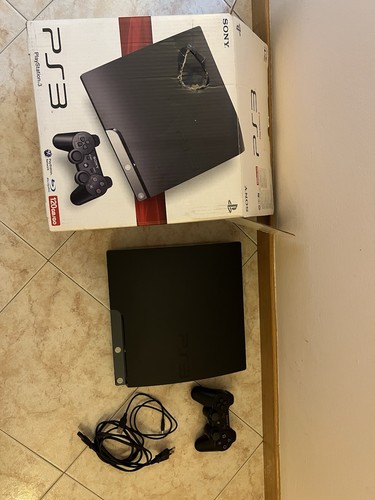 Sony ps3 slim - 120gb, +