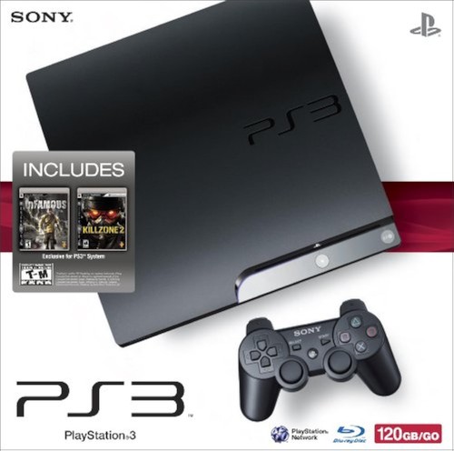 Sistema playstation 120gb - 3,